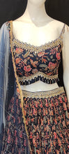 Load image into Gallery viewer, Georgette Lehenga with Sippi Embroidery
