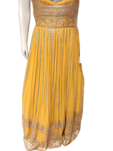 Load image into Gallery viewer, Yellow Georgette Anarkali with Dupatta
