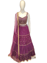 Load image into Gallery viewer, Georgette Lehenga Choli With Hand Embroidery
