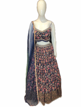 Load image into Gallery viewer, Printed Georgette Lehenga Choli with Sequence Work
