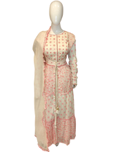 Load image into Gallery viewer, One Piece Malmal Cotton Block Print Suit With Dupatta
