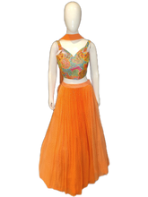 Load image into Gallery viewer, Georgette Lehenga Choli with Zari Embroidery
