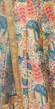 Load image into Gallery viewer, Raw Silk Printed Lehenga Choli with Swarovski Embroidery
