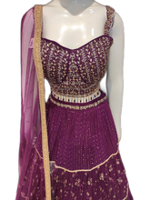 Load image into Gallery viewer, Georgette Lehenga Choli With Hand Embroidery
