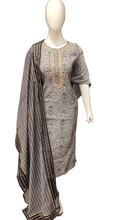 Load image into Gallery viewer, Silk Semi Stitched Suit with Zari Work
