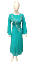 Load image into Gallery viewer, Chinon Kurti With Beads And Jarkon
