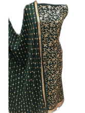 Load image into Gallery viewer, Georgette Unstitched Suit with Sequins Work and Chiffon Dupatta
